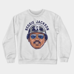 Reggie Jackson New York Y Bam Crewneck Sweatshirt